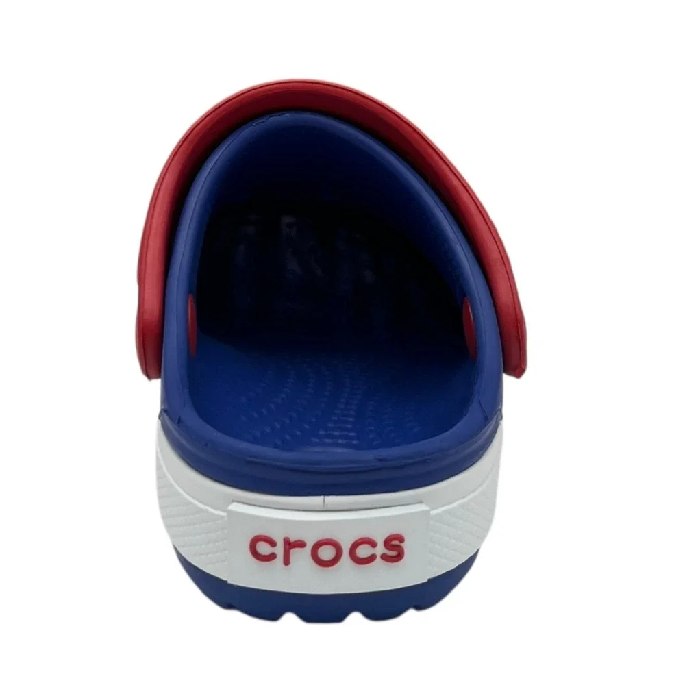 Crocs Baby Infant Boys Slip-on Clogs Size 4-5 Royal Blue Water Friendly Sandals